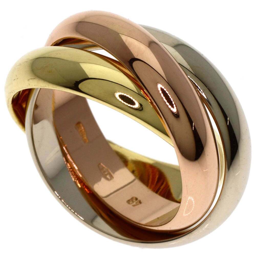CARTIER Authentic 18k Gold Trinity Ring #48 - Picture 9 of 9